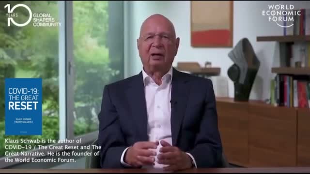 Klaus Schwab | "Nobody Will Be Safe Until Everyone Is Vaccinated."