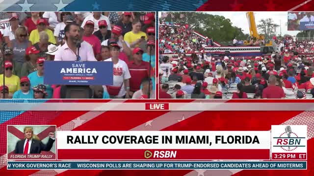 Donald Trump Jr. Speech: Save America Rally in Miami, FL - 11/6/22