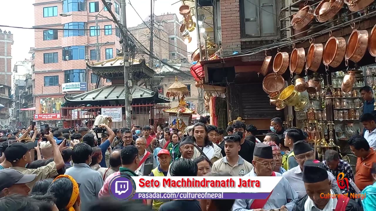 Seto Machhindranath Jatra, Kathmandu, 2081, Day 1, Part II