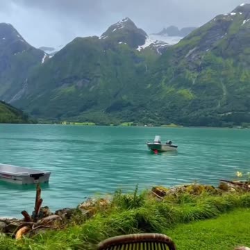 "Mountain Lake Oasis"