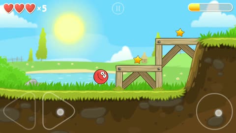 Red Ball 4 Gameplay | Level 1 - Green Hill, Shorts