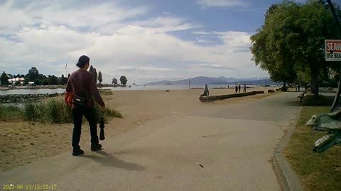 Scooter(32) Quiet Tuesday Eng Bay & Sunset Beach. Normal Speed (1080p30fps) (06:05) (June 13, 2023)