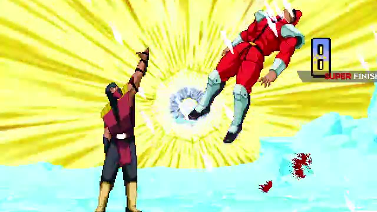 Sub zero and Smoke (Me) vs M. Bison