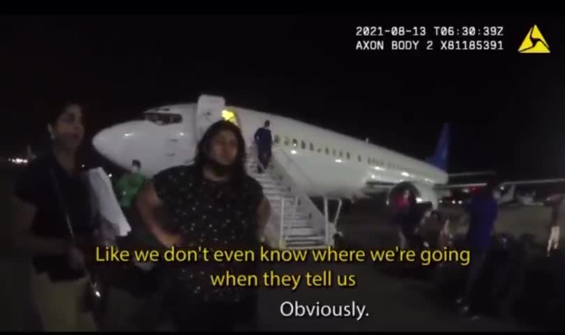 Leaked Video: Treasonous Biden Admin Secretly Flying Immigrants Into The USA