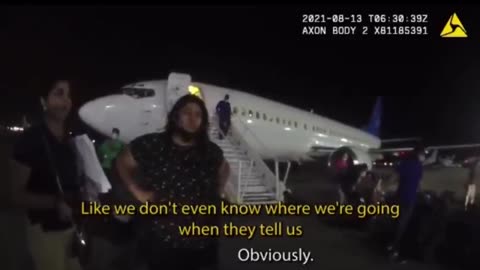Leaked Video: Treasonous Biden Admin Secretly Flying Immigrants Into The USA