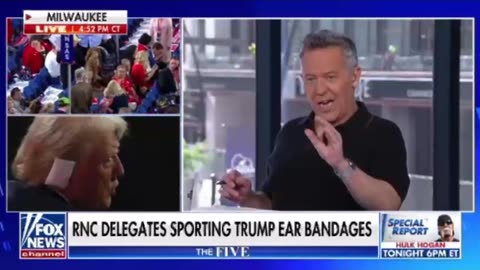 Gutfeld says he saw President Trump’s ear