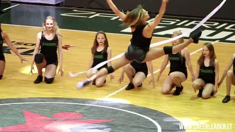 Zalgiris Kaunas cheerleaders are HOT HOT HOT!