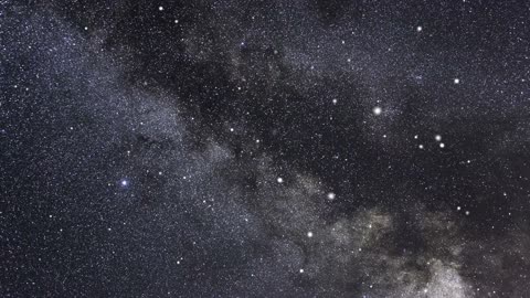 Stars in space background