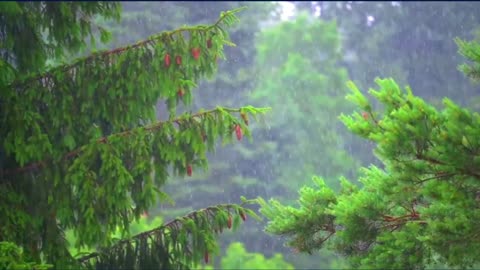 Raining Sounds - Relaxing, Sleeping, Stress Relief - Gentle Rain