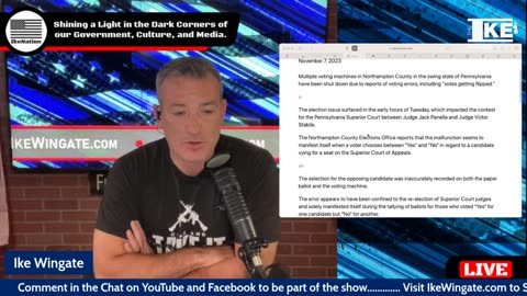 The Ike Wingate Show-Wednesday 11/8/23 - Hunter Subpoenaed