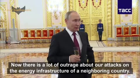 Putin on Russian attacks on Ukraine's energy infrastructure