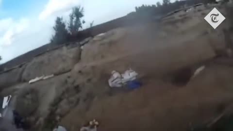 Russian soldiers crash in a foiled retreat from Kherson