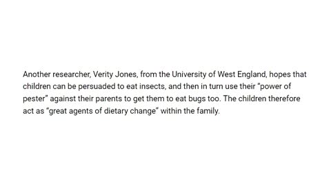 Paul Joseph Watson: Schools to Make Kids Eat Bugs in Climate Change Brainwashing ‘Experiment’