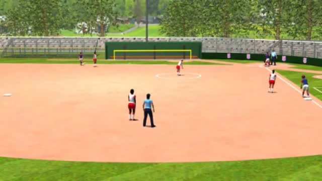 2 Umpire - Runner on 1B & 3B - Starting Position