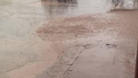 Rain sky