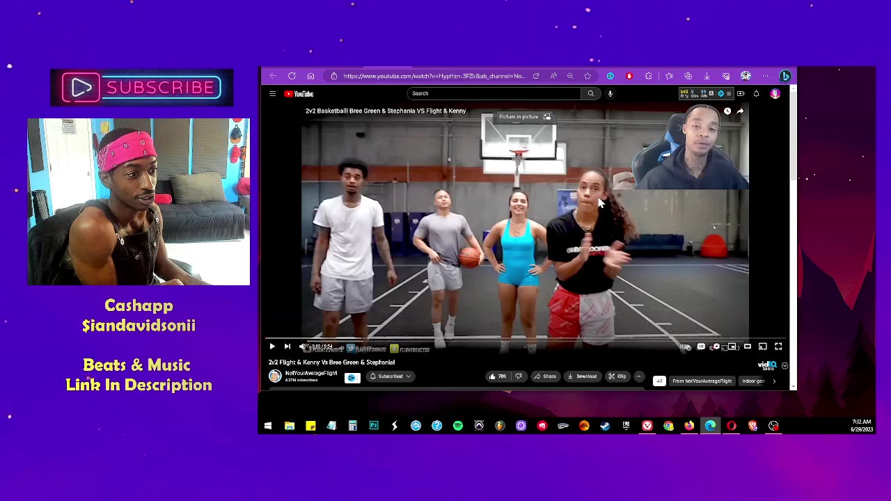 2v2 Flight & Kenny Vs Bree Green & Stephania