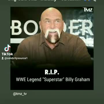 Rip to superstar billy Graham 🙏🕊5/18/23