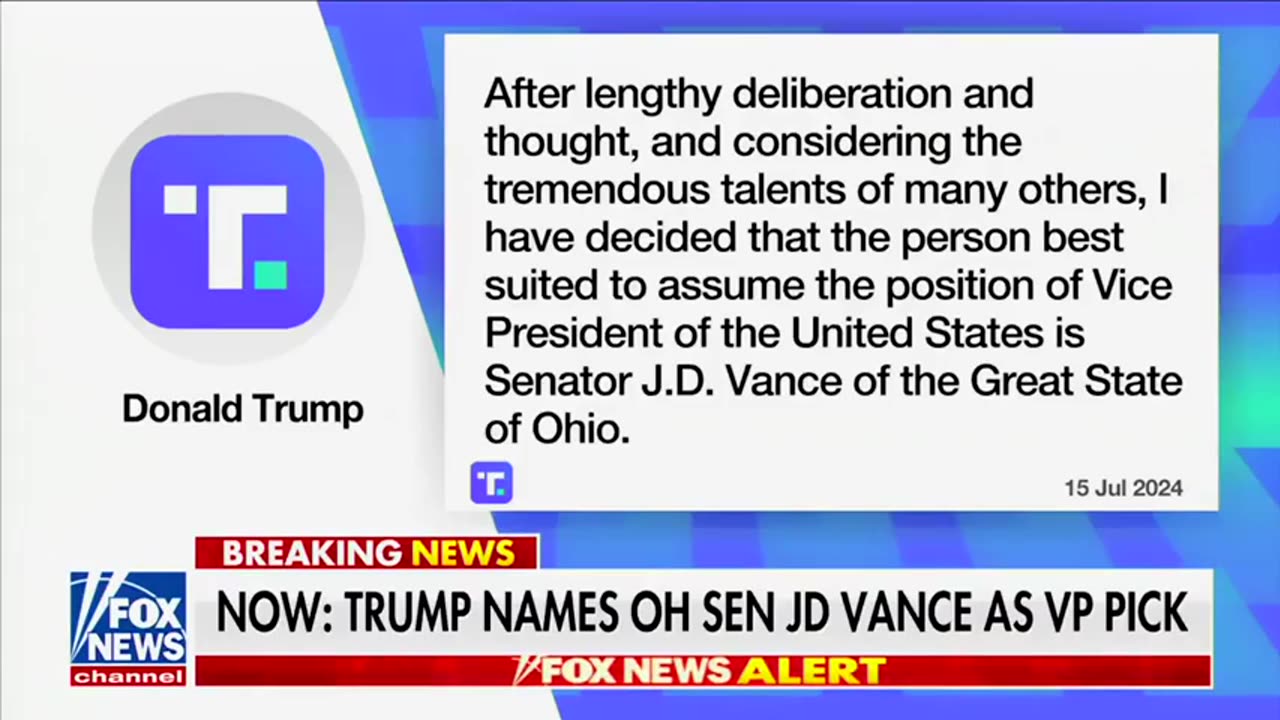 Ohio Senator J.D. Vance — the next Vice President of the United States