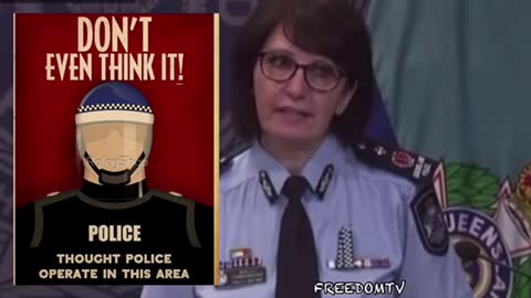 Australians to be arrested for Thought crimes by police who work for big pharma and not 4them