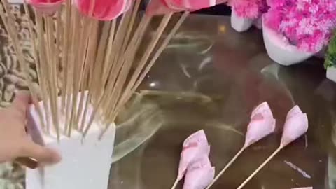 Flower money bucket