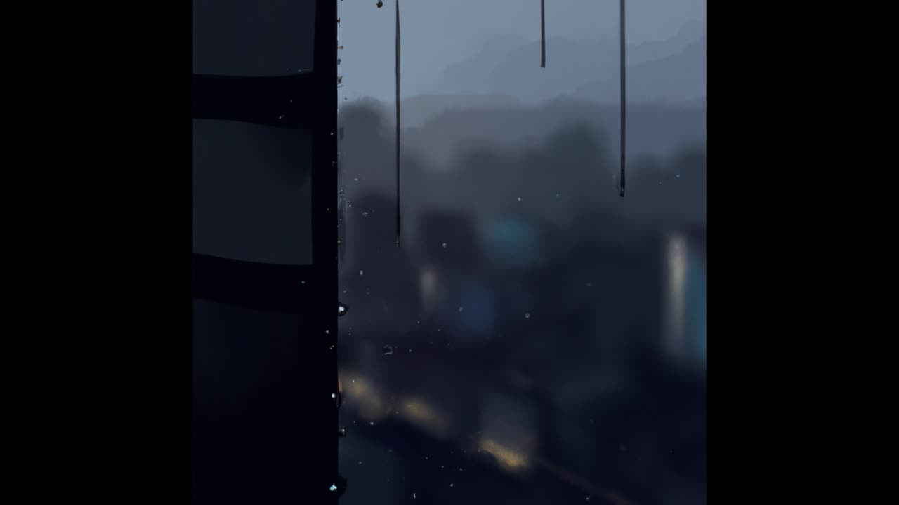 Day 365. Silent Raindrops