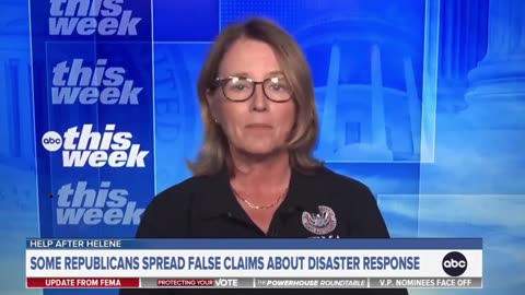 FEMA chief Deanne Criswell says criticizing her agency is “dangerous.” What?
