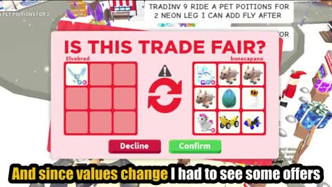 TRADING From RIDE POTION to (Neon) PARROT in 5 DAYS! Adopt Me_p11