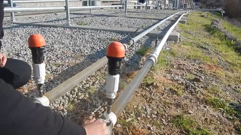Water hammer demonstration