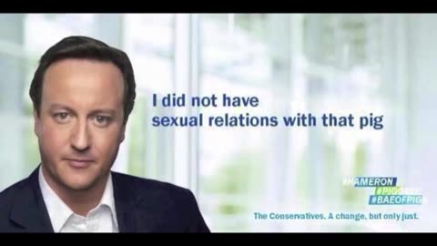 Jewish David Cameron and PigGate -' Relations with a Pig's Head'.mp4
