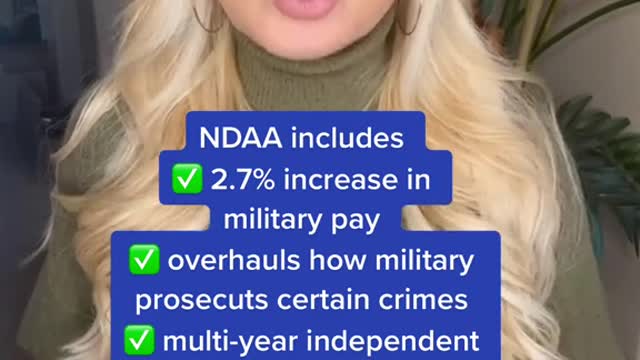 Senate passes House version of National Defense Authorization Act.