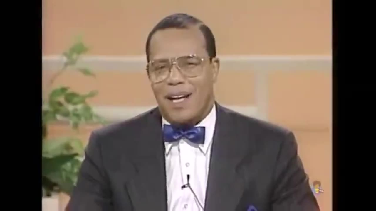 Minister Louis Farrakhan on The Phil Donahue Show 1990