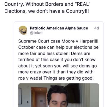 Trump Highlights SCOTUS Case: Supreme Court Can Save Our Country