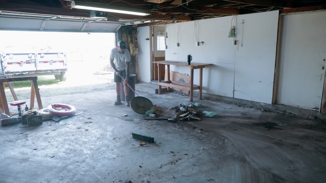 Transforming Abandoned Garage Into My Dream Shop