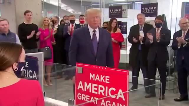 President Trump's Election Day message for those who DIDN'T vote for him 11/03/2020