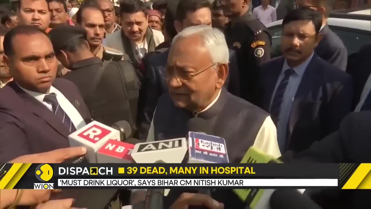 WION Dispatch _ Bihar Hooch Tragedy_ At least 39 killed after consuming illicit liquor _ World News