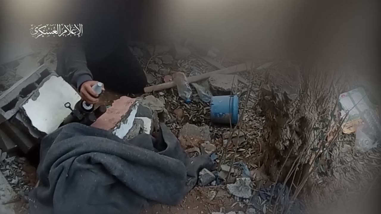 The shelling of the Zionist forces