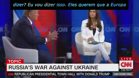 CNN: "Você quer que a Ucrânia ganhe esta guerra?"