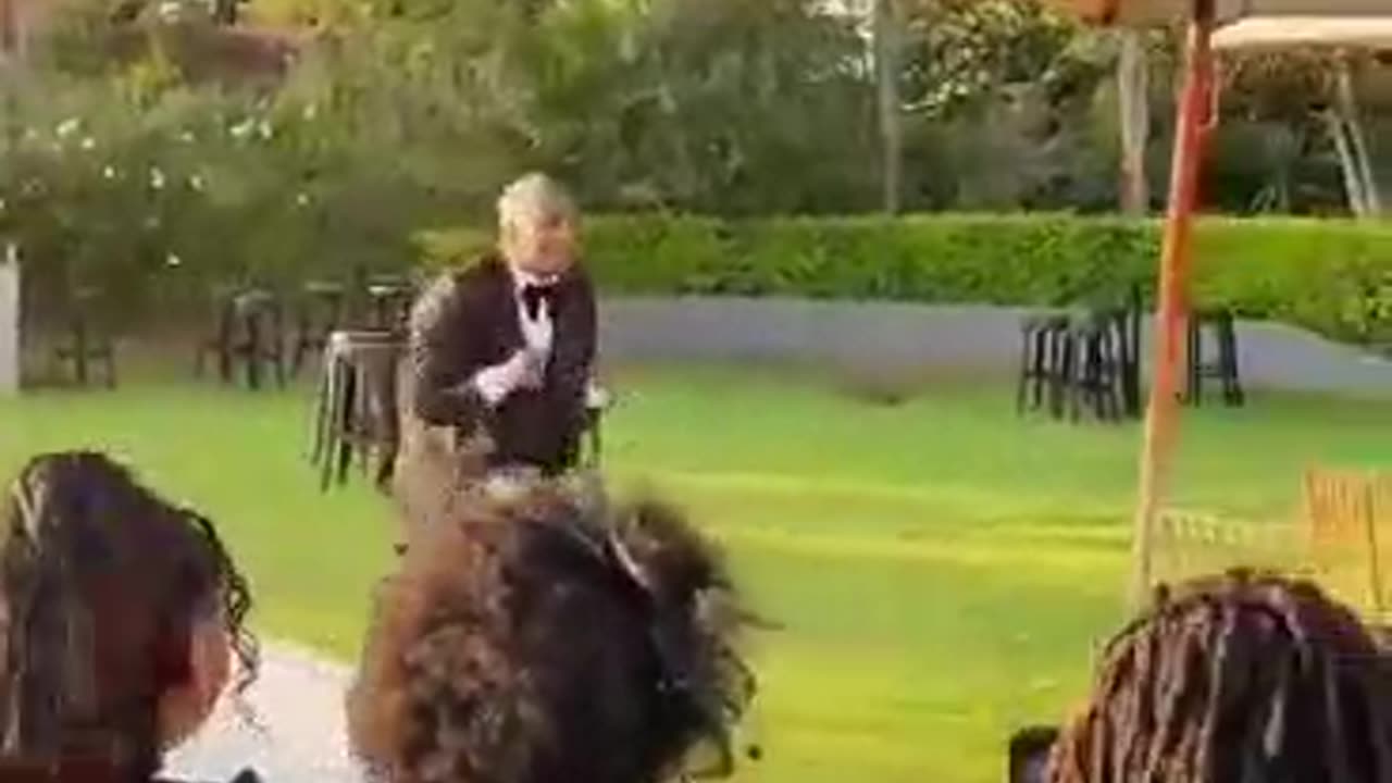 Funny wedding dance