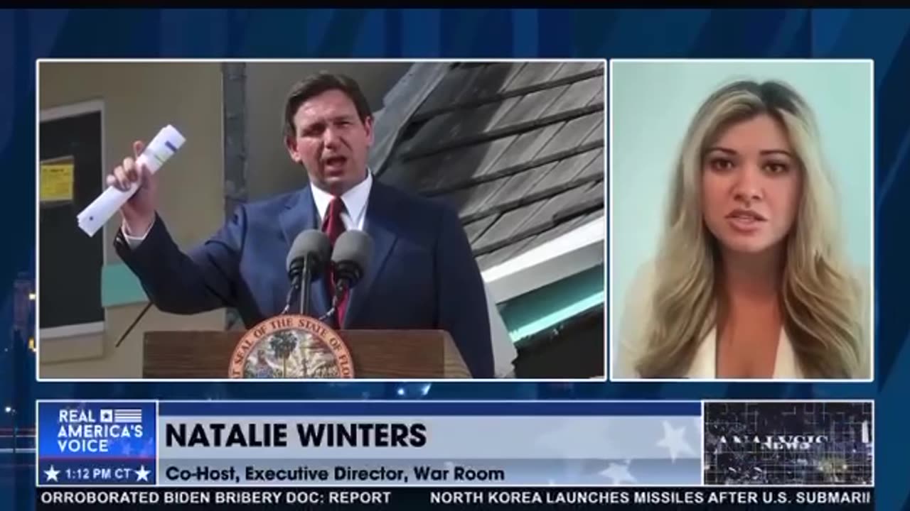 Natalie Winters: DeSantis is beholden to the corporate donor class
