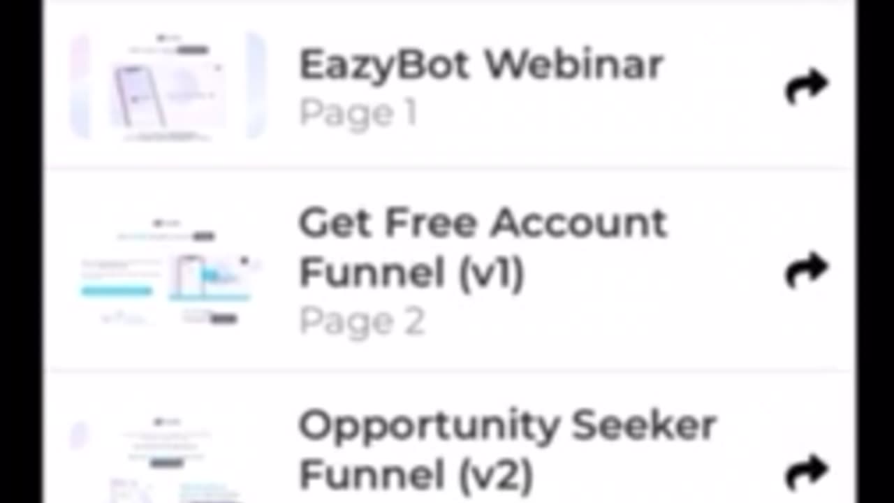 Sharable funnels