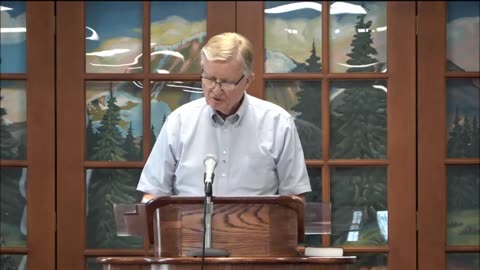 July 30, 2023 Worship service, talk by Allan Goodmason from The Gideons