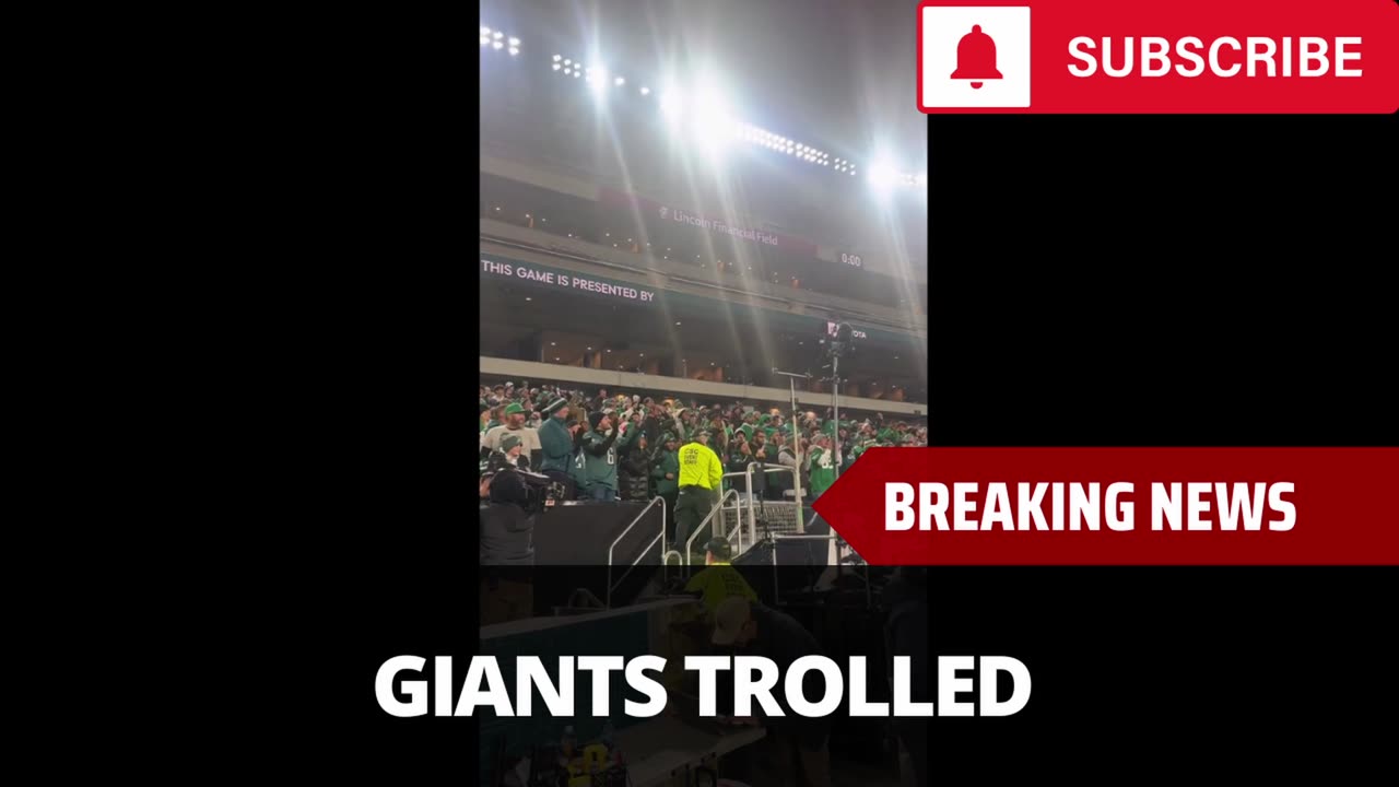 Eagles Fans Troll The Giants After Big Saquon Game