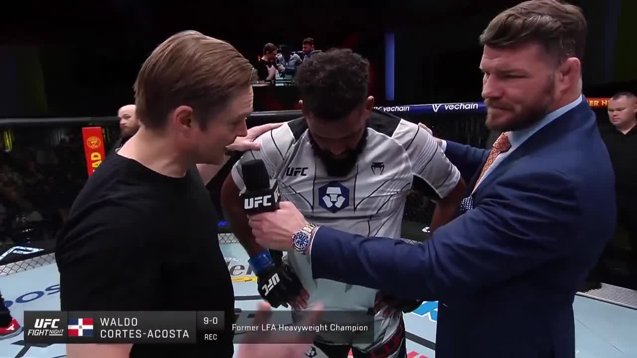 Waldo Cortes-Acosta Octagon Interview _ UFC Vegas 65