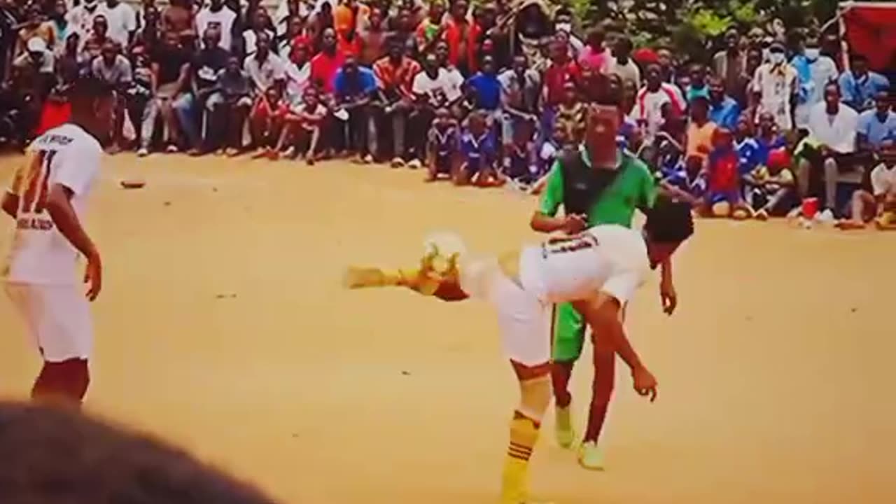 Funny skill football