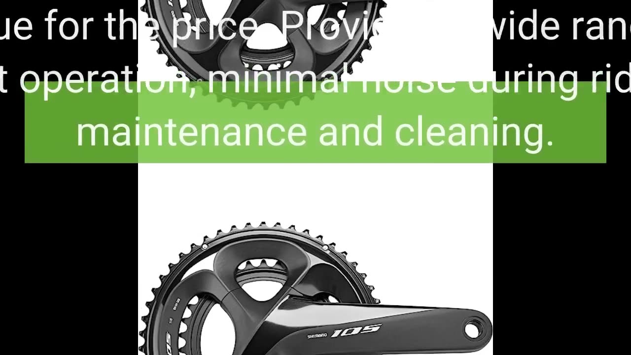 User Feedback: SHIMANO 105 FC-R7000 Crankset