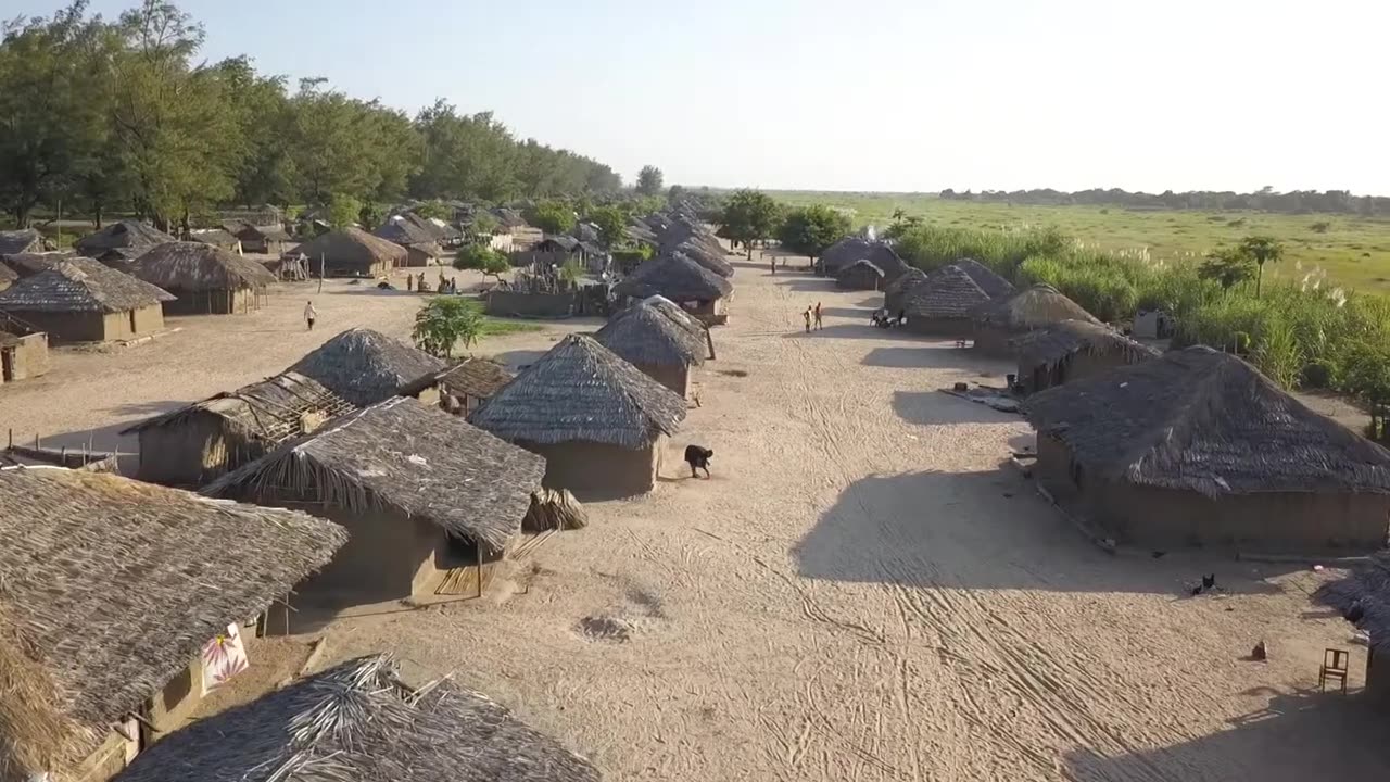 Houses in Africa, this is our life and we enjoy.