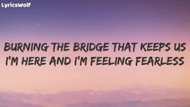 Fearless Lost Sky Lyrics Fearless pt II feat Chris Linton