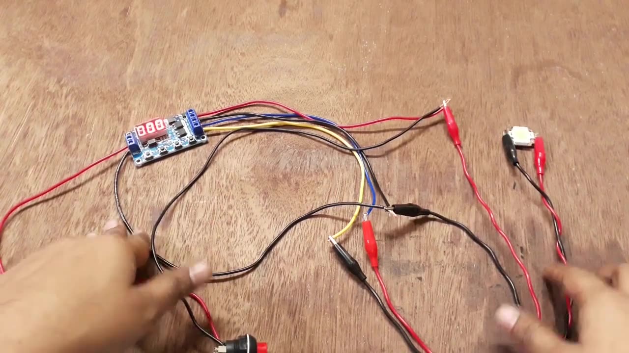 Delay Timer Circuit 0.1s to 999m, Full Connection, Functions Explained