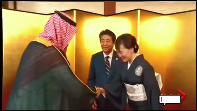 King of UAE"Meets* Japanese President Live!