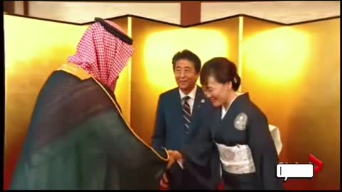 King of UAE"Meets* Japanese President Live!